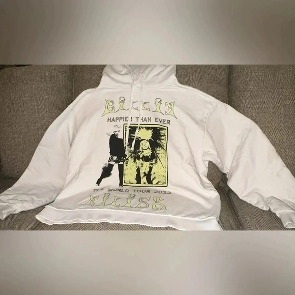 Billie Eilish THE WORLD TOUR Authentic Concert Hoodie Sweatshirt Adult Unisex M - Picture 3 of 14